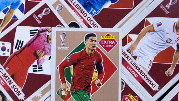 Quanto vale a figurinha do Cristiano Ronaldo da Copa do Mundo 2026? Versão lendária e quase impossível chega a custar R$ 10 mil