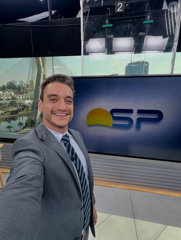 Tiago Scheuer é o novo âncora do ‘Hora 1’