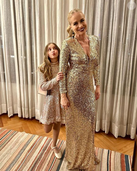 Angélica e Eva Huck fazem sucesso na web quando aparecem juntas, especialmente, com looks combinados