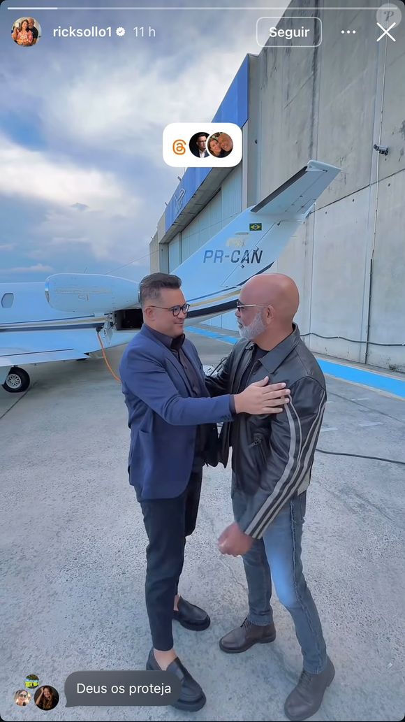 De acordo com o g1, a assessoria de Rick confirmou que o cantor embarcou no helicóptero que desapareceu na Serra Catarinense. A aeronave teria saído de Porto Belo (SC) e não chegou ao destino previsto