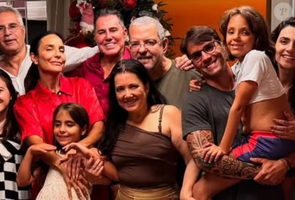 Ivete Sangalo e Daniel Cady chamaram a atenção ao celebrarem o Natal juntos nesta quarta-feira (24), mesmo após anunciarem, há pouco menos de um mês, o fim do casamento de 17 anos.