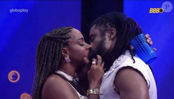 Aline fez casal com Diogo Almeida no 'BBB 25'