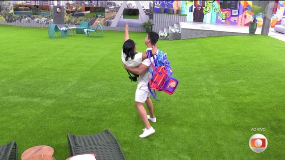 Dupla ficou muito emocionada e animada ao entrar no 'BBB 25'