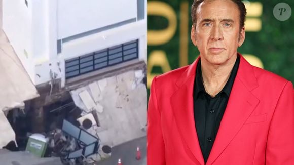 372m², 5 quartos, elevador até a garagem, paredes de vidro, e em risco de desabamento: mansão de R$ 53 milhões de Nicolas Cage quase é engolida por cratera de 9m; ator está 'completamente arrasado'
