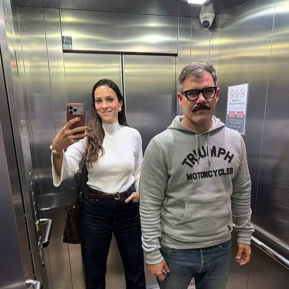 Letícia Cazarré e Juliano Cazarré esperam o 7º filho na 6ª gravidez da mulher do ator