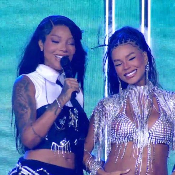 Grávida, Brunna Gonçalves participou do show de Ludmilla no 'BBB 25'