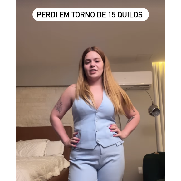 Com novos hábitos saudáveis, Viih Tube conseguiu emagrecer 15 kg em apenas 4 meses