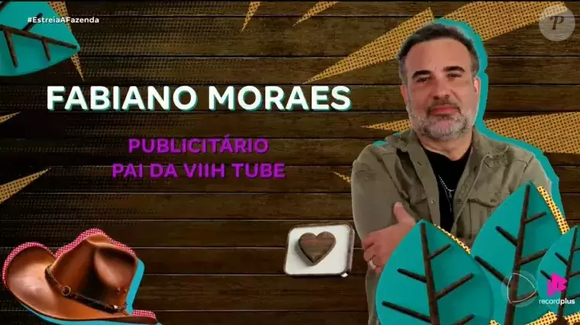 Fabiano Moraes, 51 anos - Empresário e pai da influenciadora Viih Tube; com presença relevante nas redes, ele chega com apoio do público ligado à filha e histórico no meio artístico/comunicacional