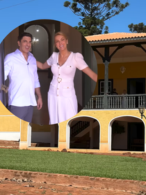 Construída em 1820, com cozinha industrial de 210 m², mais de 3 mil m² de grama e até vila italiana: fazenda de Ana Hickmann e Edu Guedes será cenário para casamento do casal no interior de SP
