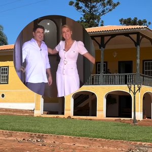 Construída em 1820, com cozinha industrial de 210 m², mais de 3 mil m² de grama e até vila italiana: fazenda de Ana Hickmann e Edu Guedes será cenário para casamento do casal no interior de SP