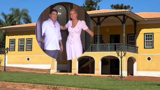 Construída em 1820, com cozinha industrial de 210 m², mais de 3 mil m² de grama e até vila italiana: fazenda de Ana Hickmann e Edu Guedes será cenário para casamento do casal no interior de SP