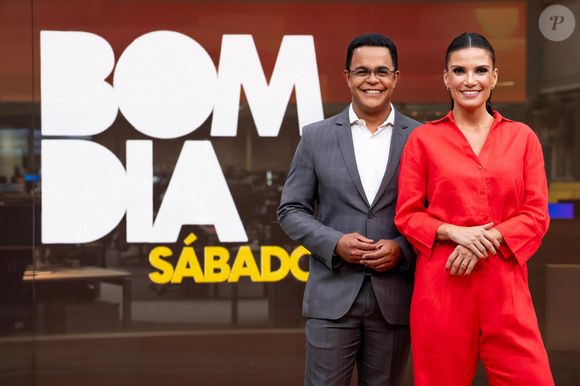 Nova titular do 'Bom Dia São Paulo', Sabina Simonato apresenta na Globo também o 'Bom Dia Sábado', com Marcelo Pereira