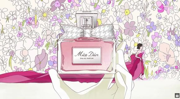 A Dior lançou um belíssimo curta-metragem que personifica sua Miss Dior à maneira das heroínas do Studio Ghibli