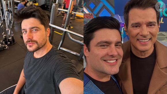 Antes e depois de Guilherme Leicam: ex-galã da Globo deu o que falar ao surgir 'inchado' em programa do SBT, mas negou harmonização recente