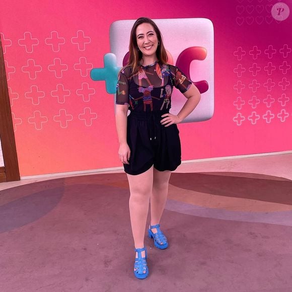 Juliane Massaoka, repórter do ‘Mais Você’, descobriu ter lipedema por causa de uma matéria do programa de Ana Maria Braga