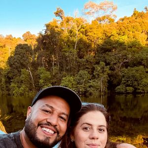 Tati Machado é casado com o diretor de fotografia Bruno Monteiro