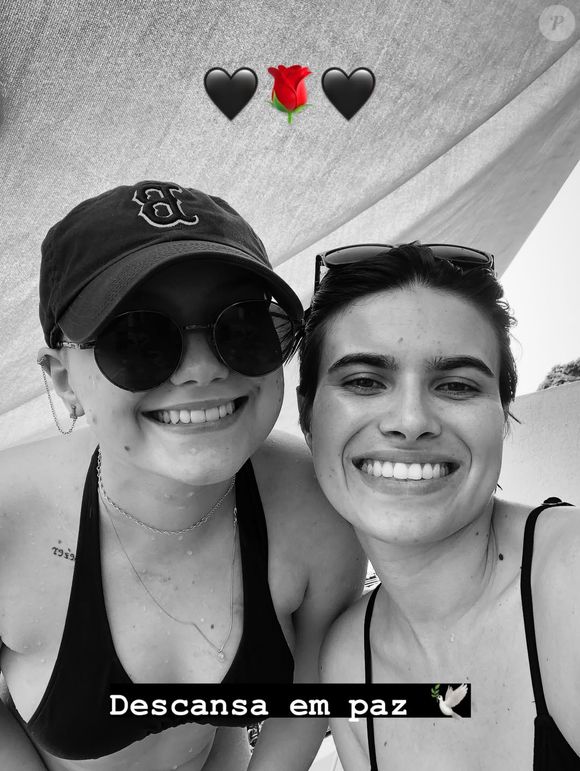 Morte de Isabel Veloso? Irmã da famosa emocionou no adeus à influenciadora de 19 anos: ' muito triste e doloroso, mas hoje o meu coração se despede de uma parte de mim!'