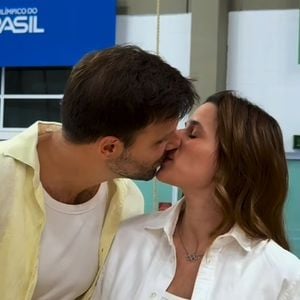 Gravidez de Jade Barbosa: ginasta e mulher de Leandro Fontanesi viu a web celebrar a vinda do primeiro bebê