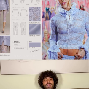 Virgínia Fonseca usou uma produção com blusa cropped de renda e calça capri no aniversário de Maria Flor. Após críticas ao visual, o estilista Nikolas Miguel explicou a inspiração por trás da criação