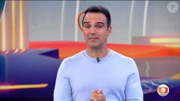 Tadeu Schmidt mandou indiretas para Diogo e Aline em discurso de eliminação no 'BBB 25'