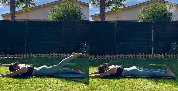 Exercício 5: Elevação alternada de braços e pernas