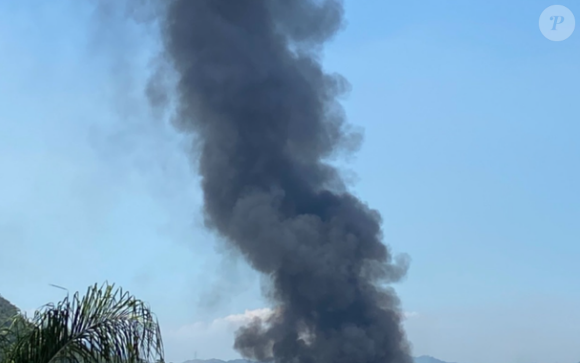 A brigada de incêndio da emissora também prestou apoio na operação.