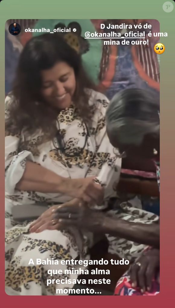 Regina Casé foi só elogios à avó de O Kannalha