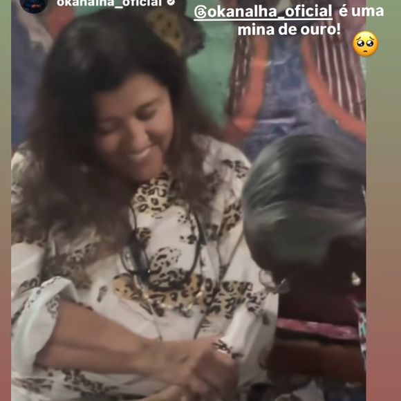 Regina Casé foi só elogios à avó de O Kannalha