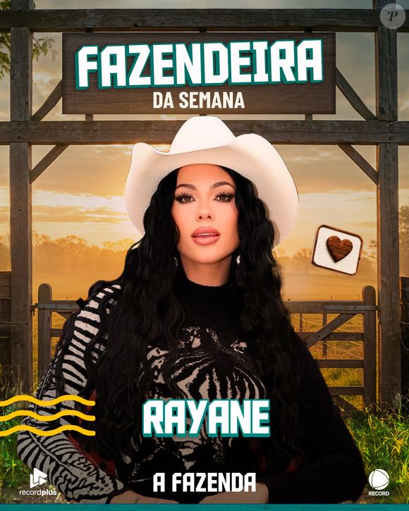 Rayane Figliuzzi em 'A Fazenda': nesta quarta-feira (24), a equipe da namorada de Belo anunciou uma ação judicial contra a rival da morena