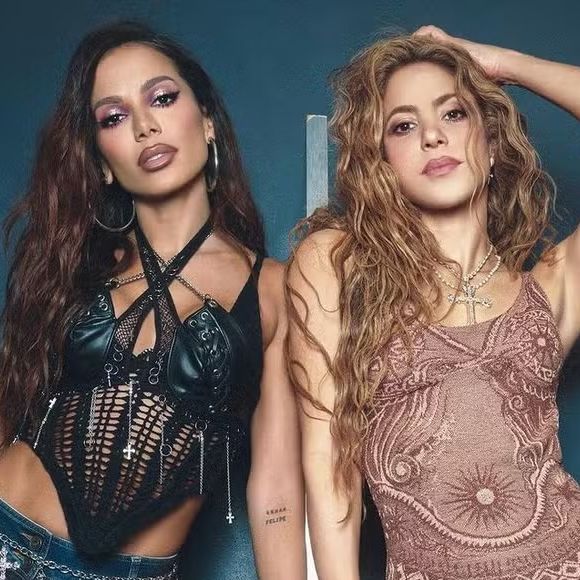 Anitta revela amizade com Shakira e diz que fazem 'rolês de amigas' em Miami