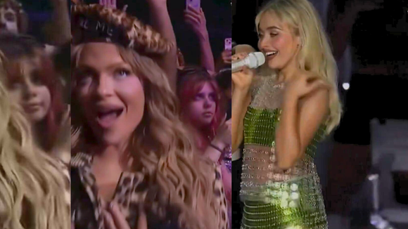 Gente? Luísa Sonza é 'presa' por Sabrina Carpenter no Lollapalooza 2026, mas reação de fã sincerona rouba TODA a cena: 'Representou'