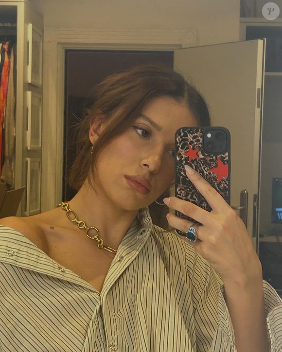 Antes e depois de Millie Bobby Brown; atriz nunca falou abertamente sobre preenchimentos do rosto