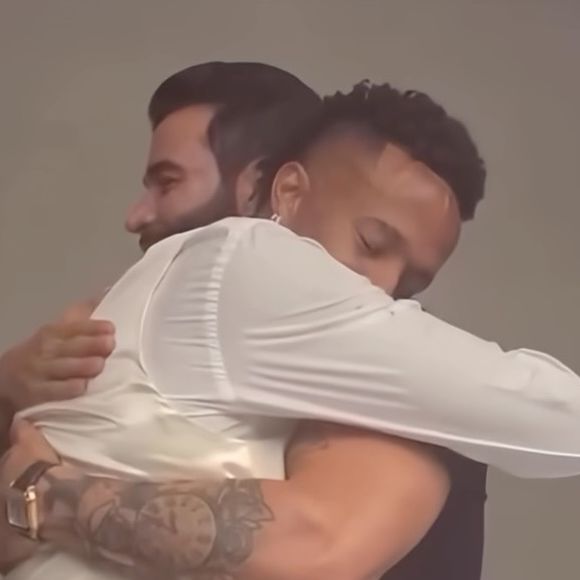 Eder Militão se emocionou com a presença de Gusttavo Lima