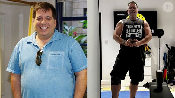 Leandro Hassum conseguiu 63 kg após a cirurgia bariátrica em 2014, mas sofreu com reganho de peso durante a pandemia