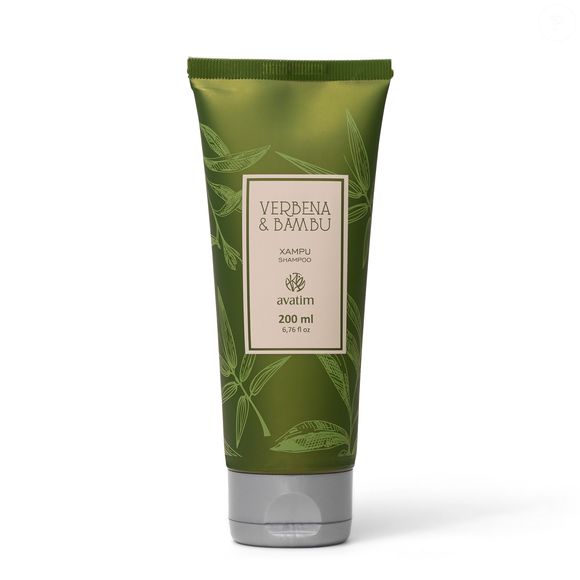 Xampu Verbena & Bambu (Avatim) - 200ml | R$ 32,00 - desenvolvido com pH balanceado e enriquecido com D-Pantenol, o produto ajuda a limpar profundamente enquanto controla a oleosidade do couro cabeludo