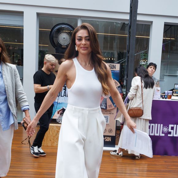 Juliana Paes: ‘Eu falei: ‘o quê?! Que absurdo, os meninos são muito novos, são crianças ainda’. Óbvio que o preconceito da vacinação estava em mim. Mas essa é a idade correta’