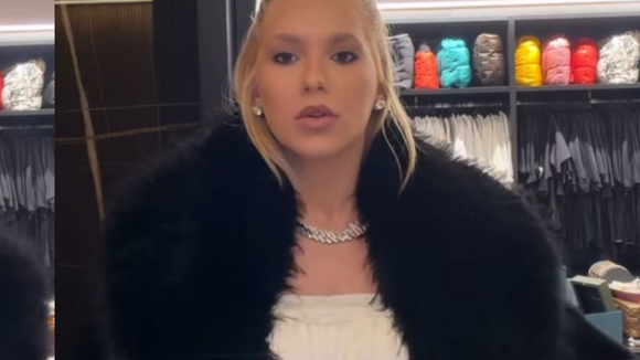 Deu ruim! Virgínia usa look belíssimo de R$ 2,5 mil, mas é 'barrada' de fotos em restaurante de luxo em Madrid: 'Queria mostrar'