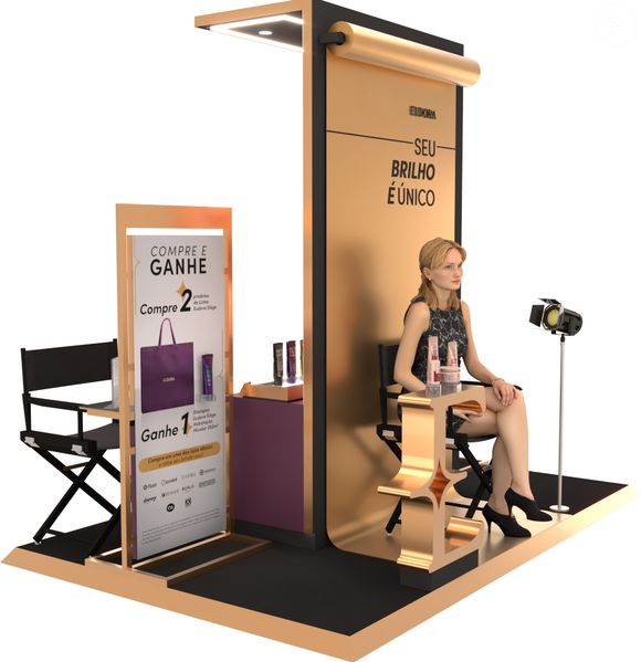 O quiosque da Eudora estará no shopping Norte Shopping, no Rio de Janeiro