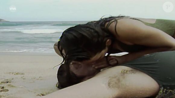 No fim da novela Tieta, Silvana (Cláudia Magno) conquista Dário (Flávio Galvão), tempos depois de apanhar do comandante