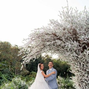 A atriz Isis Valverde celebrou o casamento com o empresário Marcus Buaiz no início de maio.