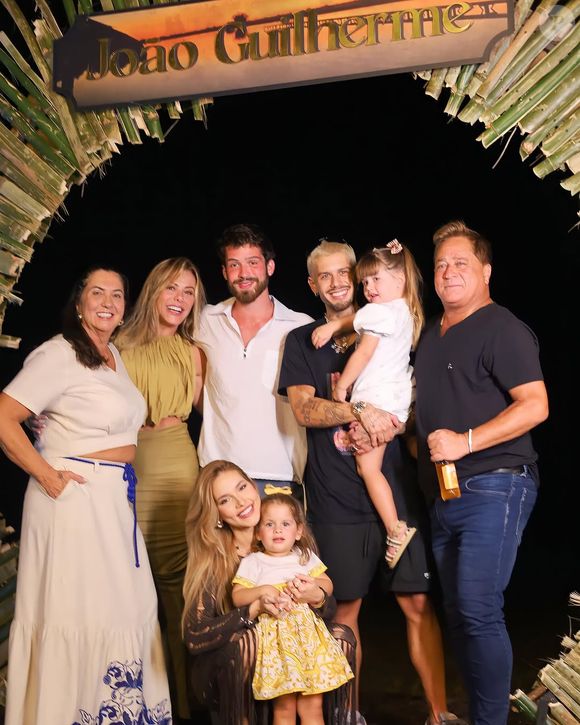 João Guilherme comemorou aniversário na Fazenda Talismã