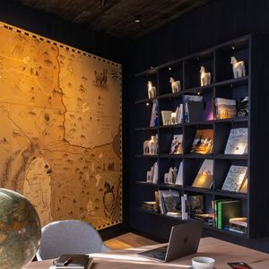 Outro espaço possível de ser observado no Hotel Tierra Atacama.