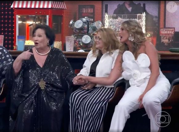 Dona Déa e Lívia Andrade contaram que a briga foi por causa da personalidade forte das duas