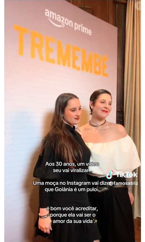 Letícia Rodrigues publicou um vídeo no TikTok relembrando como conheceu a esposa, por meio das redes sociais
