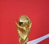 A atual Taça da Copa do Mundo é usada desde 1974. O objeto é feito de ouro 18 quilates maciço, pesa 6,175 kg, mede 36,8 cm de altura e tem 13 cm de diâmetro na base