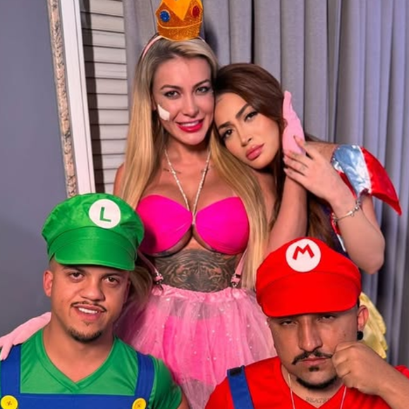 Andressa Urach gravou pornô com Pistolinha, Big Dick e a ex-namorada Mari Ávila