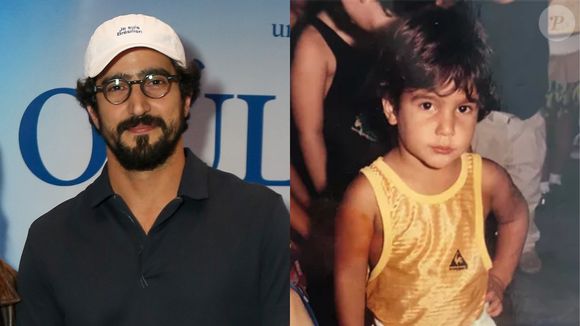 Fofura extrema de Renato Góes quando criança! Hoje galã, o ator já tinha carinha de estrela