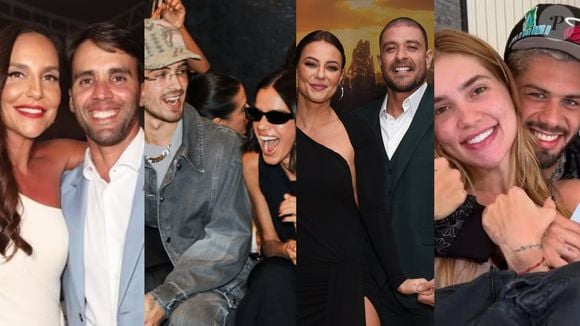 2025 é o ano do divórcio? Com polêmicas, amigáveis ou discretas: Paolla Oliveira, Ivete, Virgínia e mais 25 famosos que terminaram no ano