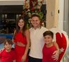 Matheus Aleixo e Paula Aires ficaram juntos por 14 anos e tiveram dois filhos, Davi e João Pedro