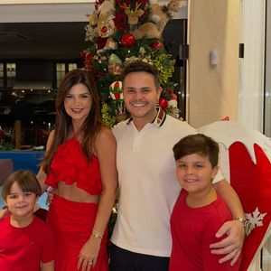 Matheus Aleixo e Paula Aires ficaram juntos por 14 anos e tiveram dois filhos, Davi e João Pedro